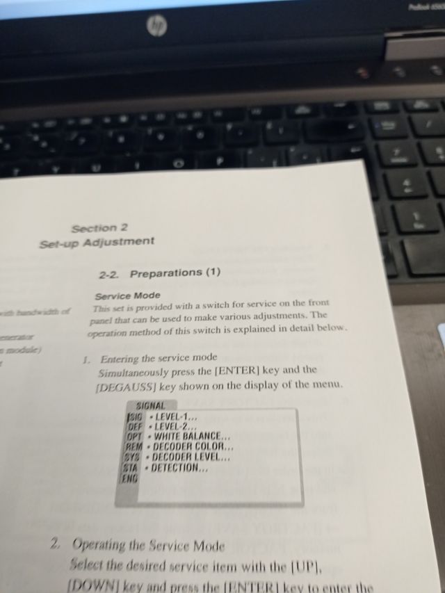 Manual Sony PVM-14L3 PVM-14L4 PVM-20L4