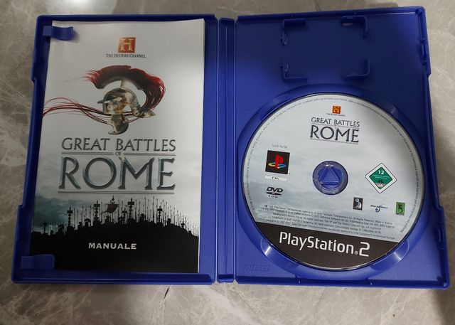 The History Channel Great Battle Of Rome Ps2