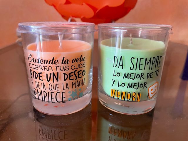 Velas decoración nuevas