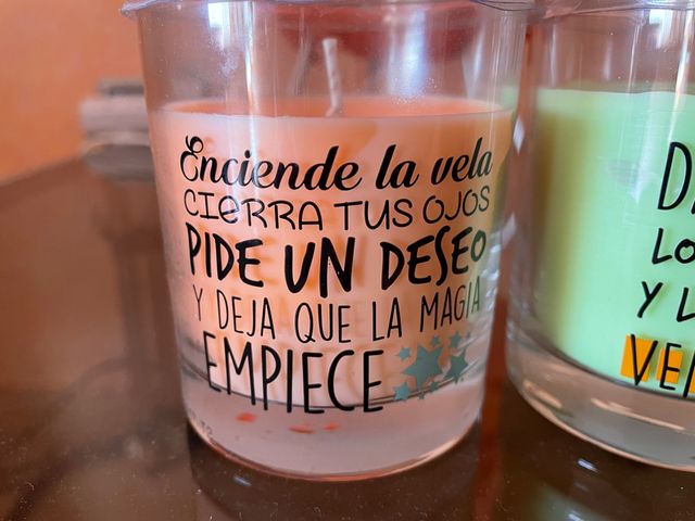 Velas decoración nuevas