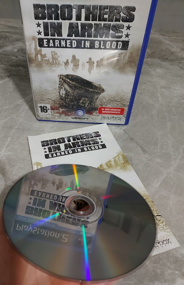 Brothers in Arms Earned in Blood PS2