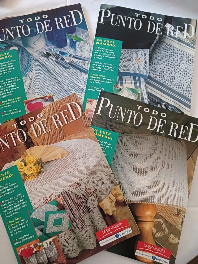 Lote 4 revistas Todo Punto de Red