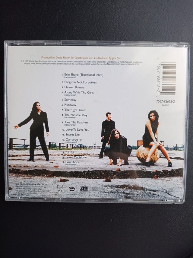 CD The Corrs "forgiven, not forgotten"