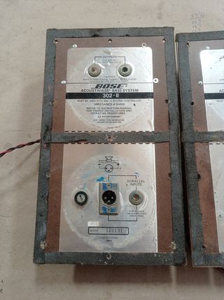 Pareja filtros bose acoustimass bass 