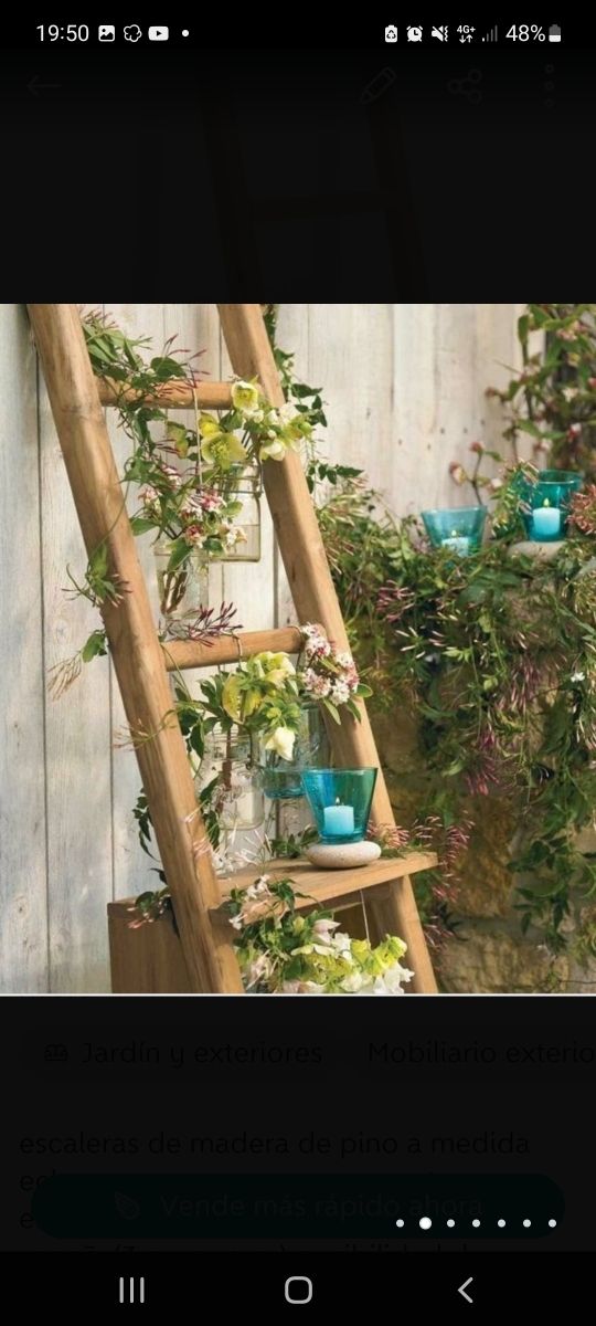 escalera madera decoracion y para litera y altillo