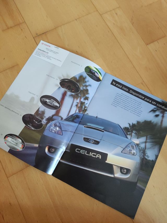 Catálogo Toyota Celica