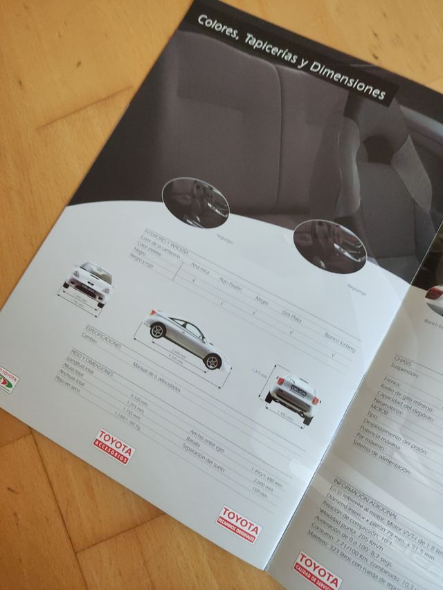 Catálogo Toyota Celica