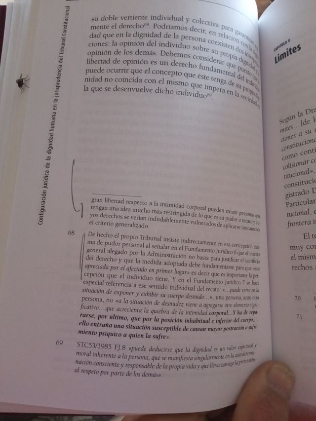 Configuración jurídica de la dignidad humana