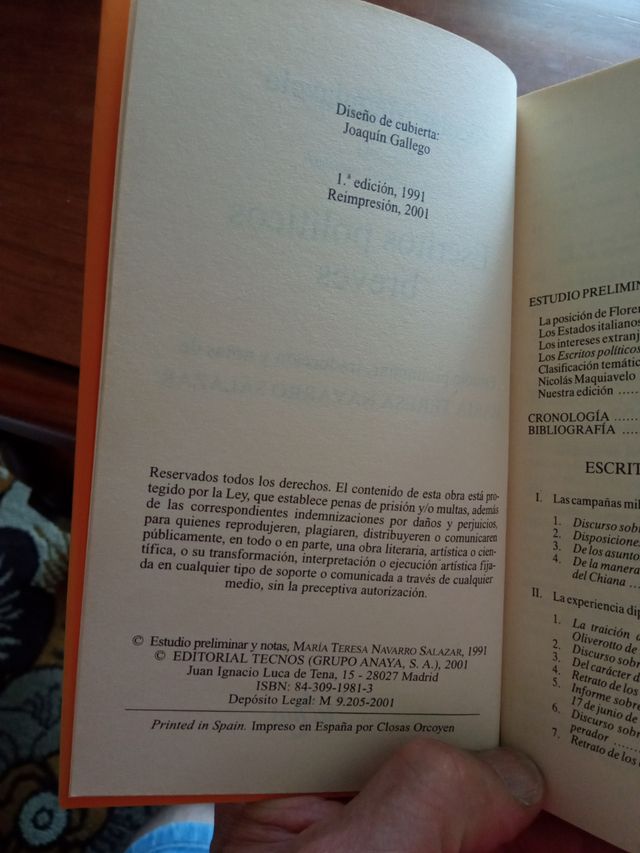 Estudios políticos breves- Nicolás Maquiavelo.