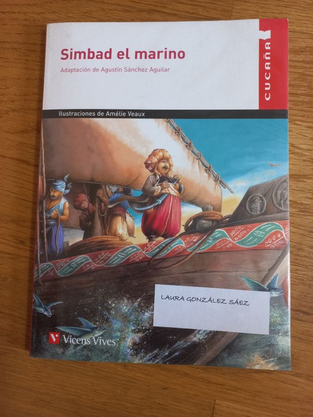 Libro infantil Simbad el marino