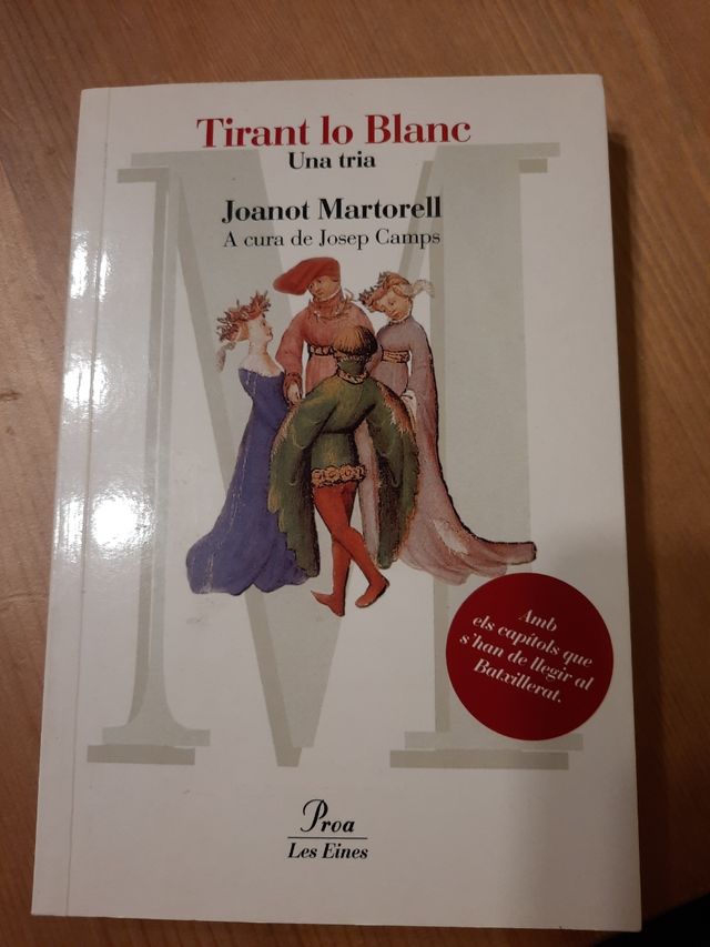 Tirant lo Blanc. Una tria.
