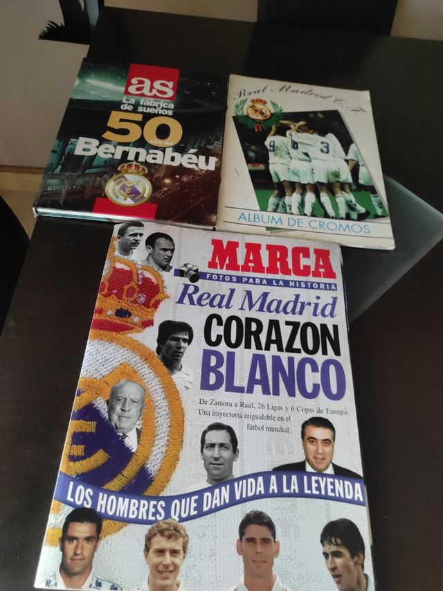 Set Libros Real Madrid TAMBIEN POR SEPARADO