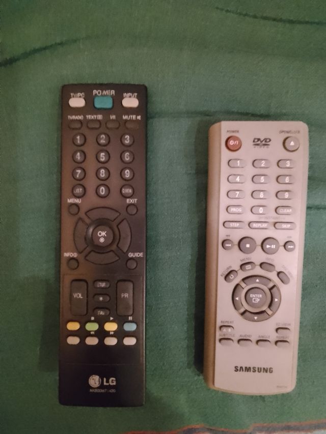 mando DVD Samsung  tvSamsung LG