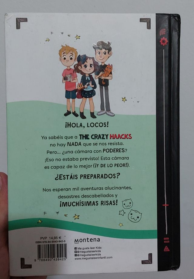 Libro The carzy Haacks y la camara imposible