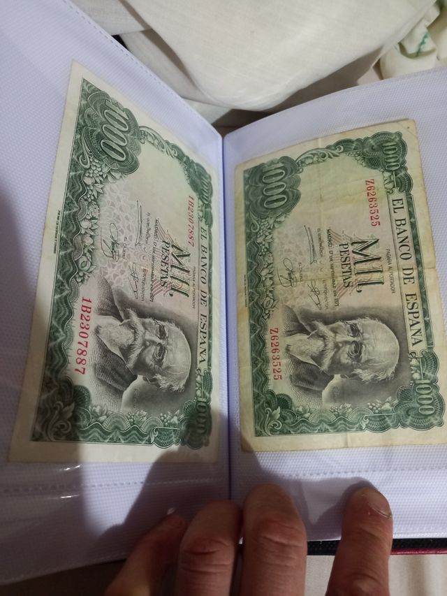billetes antiguos de pesetas preguntar precio