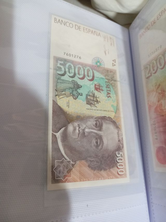 billetes antiguos de pesetas preguntar precio