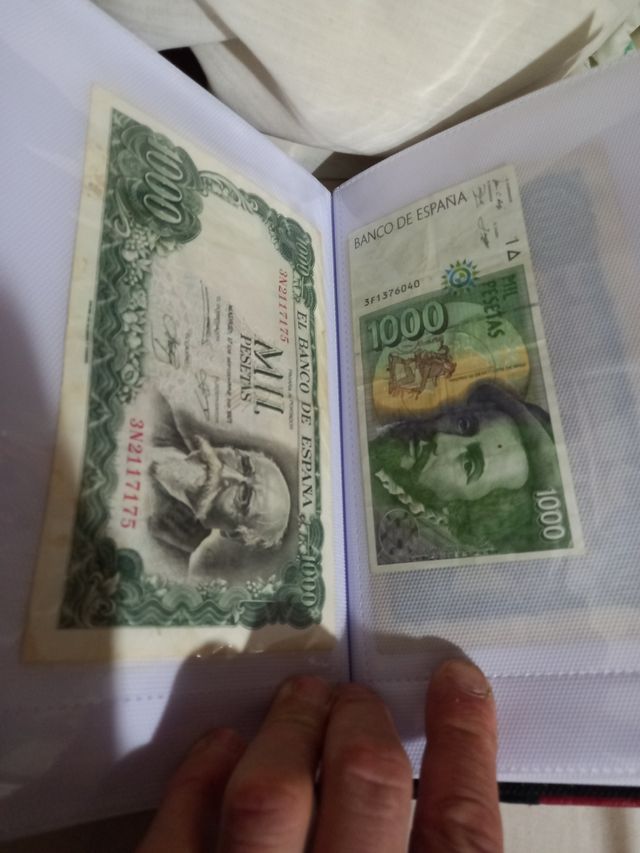 billetes antiguos de pesetas preguntar precio