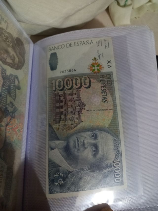 billetes antiguos de pesetas preguntar precio