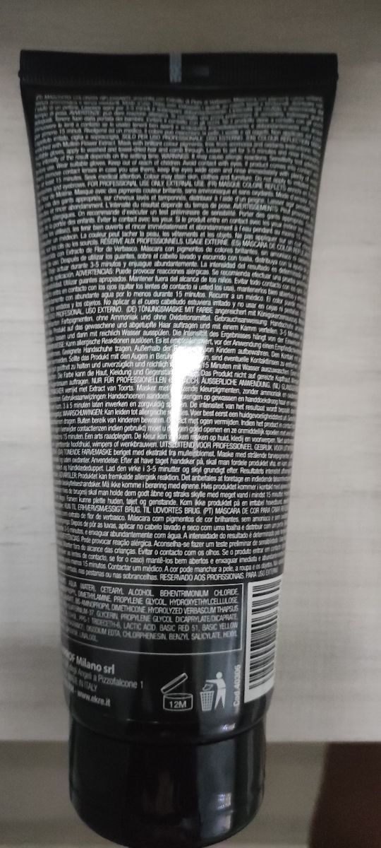 Maschera Riflessante Switch On EKRE rossa