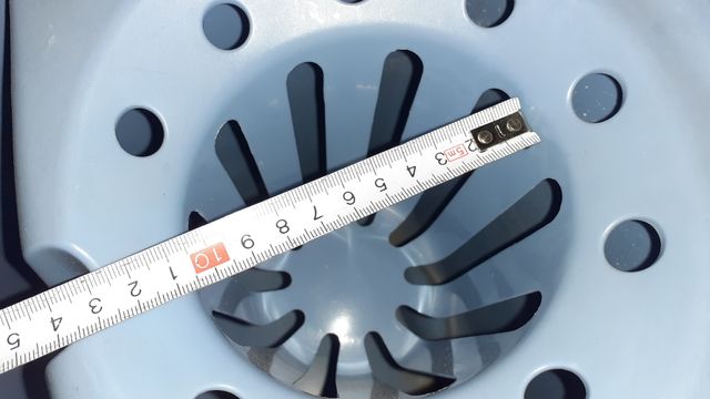 secchio con scolapiatti