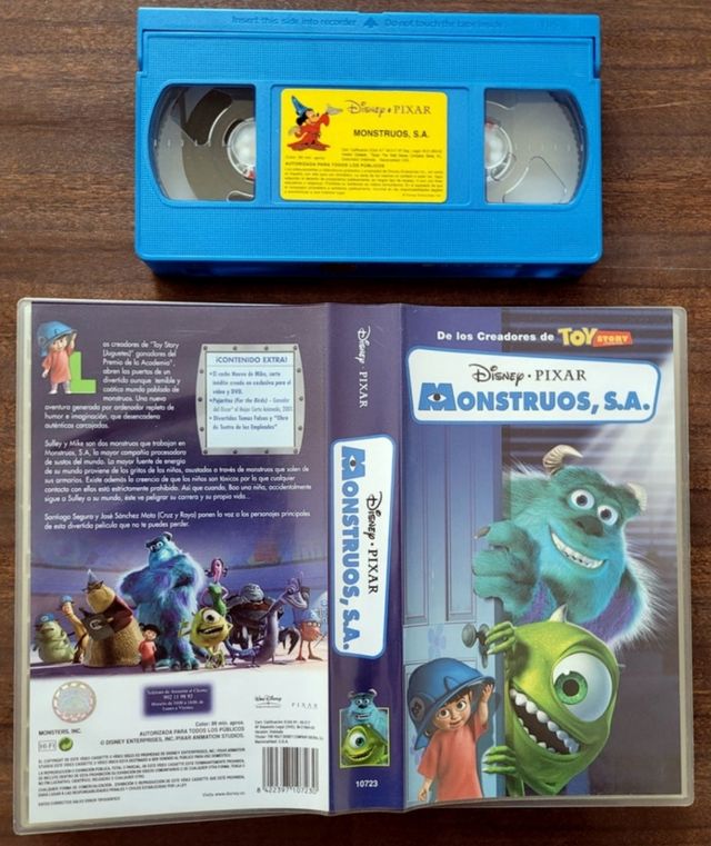 MONSTRUOS S.A. VHS CINE