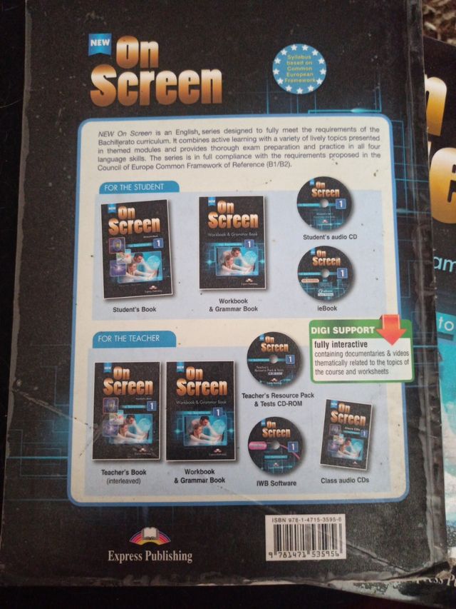 libro inglés 1 bachiller ( pack con worbook) FRAY