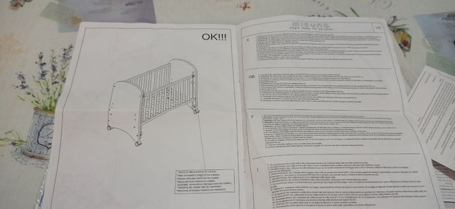 Cuna bebé+ colchón