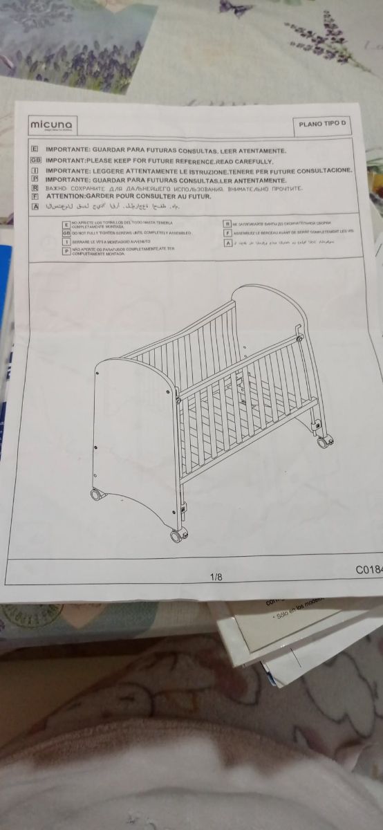 Cuna bebé+ colchón