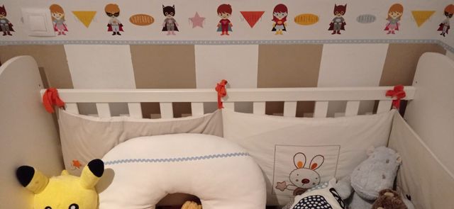 Cuna bebé+ colchón