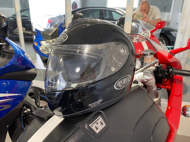 Casco carbono y fibra Premier