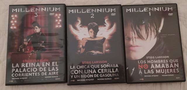 Trilogía libros y DVDs