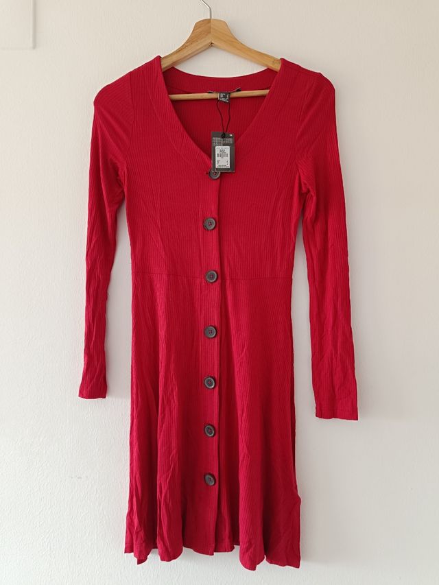 Vestido rojo casual SIN ESTRENAR