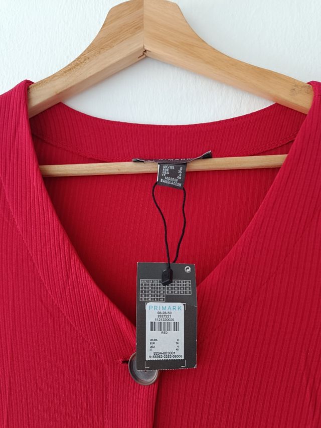 Vestido rojo casual SIN ESTRENAR