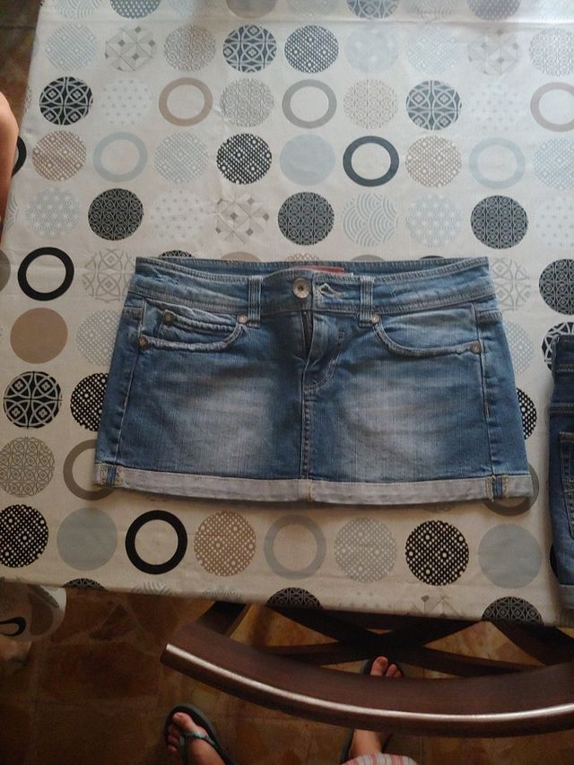 2 faldas vaqueras