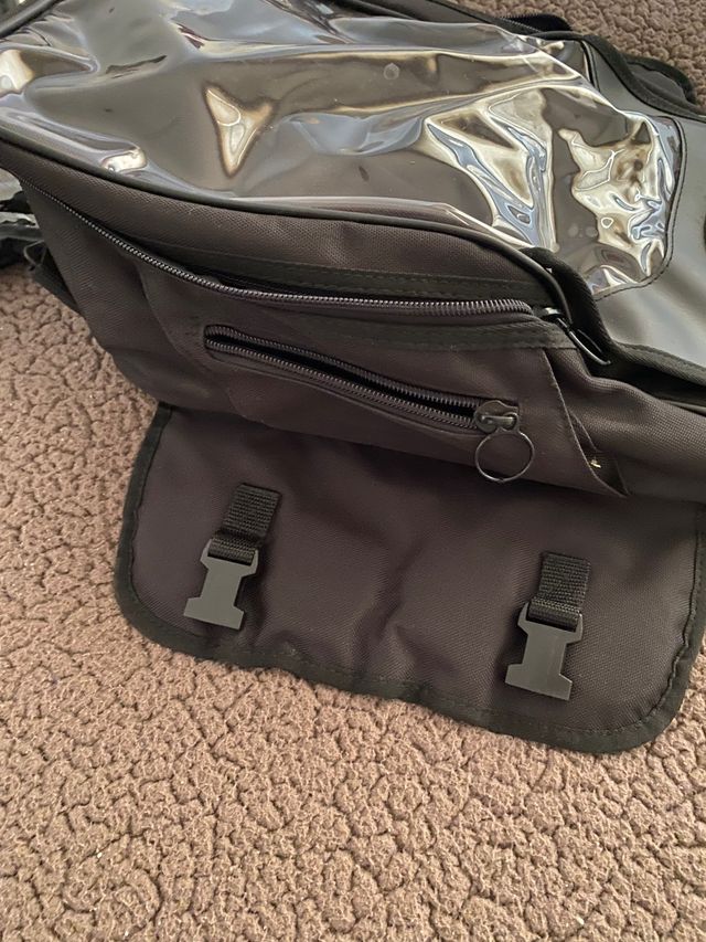 Bolso para moto depósito de combustible