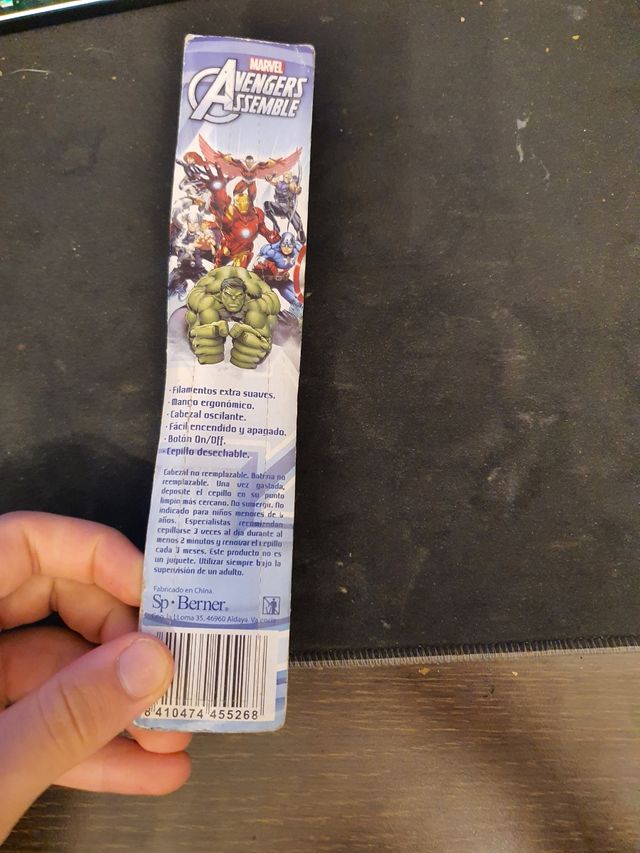 Cepillo electrónico Iron Man