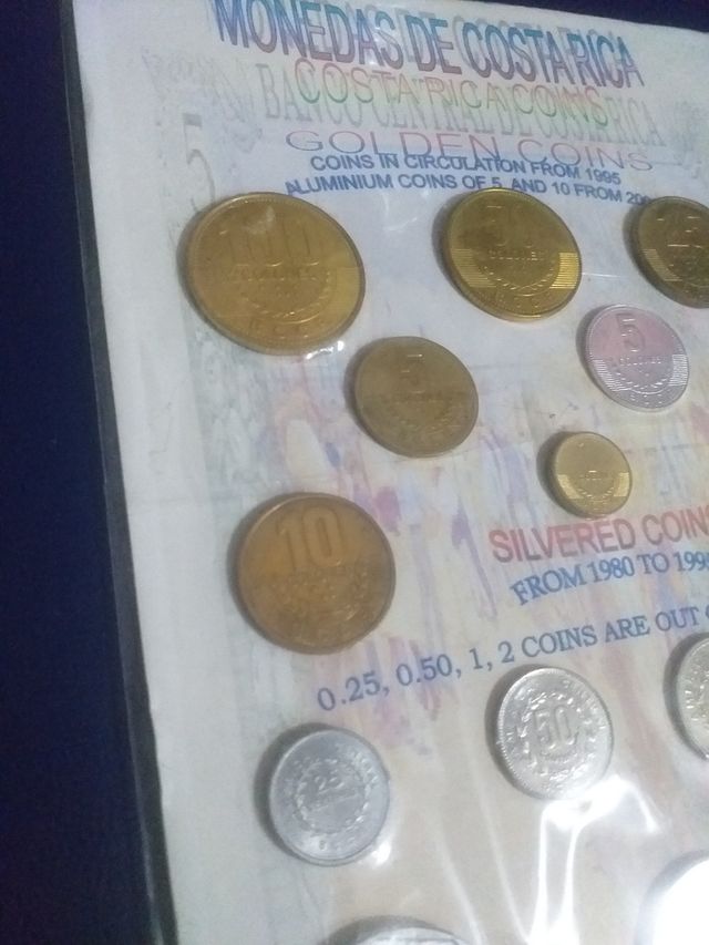 monedas antiguas de costa rica