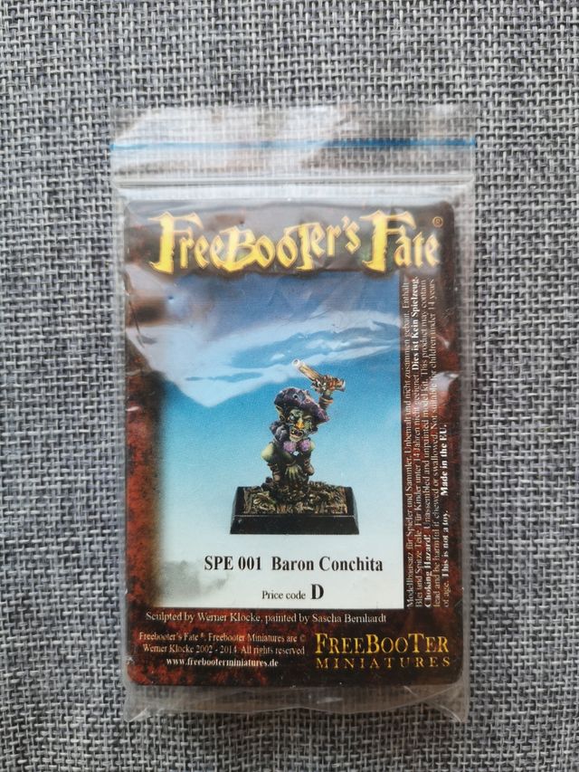 Miniatura metal BARON CONCHITA Freebooter's Fate