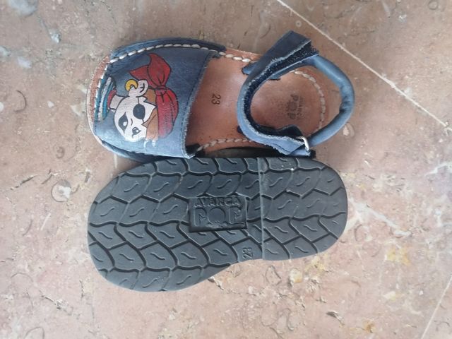 zapatillas menorquinas num. 23