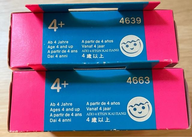 Lote 2 Playmobil nuevo