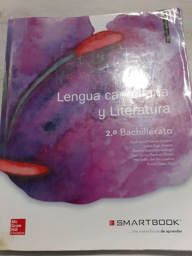 Libro 2º Bachillerato Lengua y Literatura