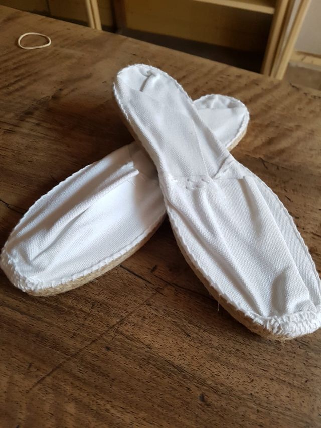 NUEVAS! Alpargatas de cañamo hechas a mano