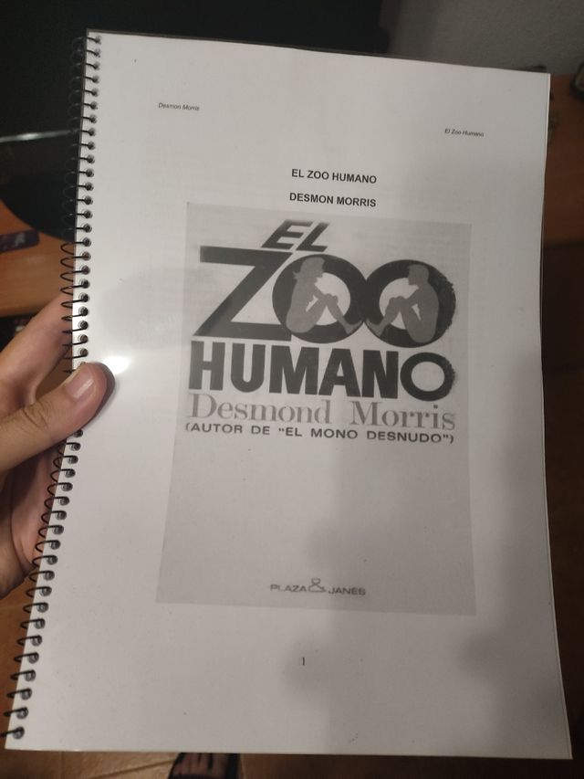 El ZOO humano