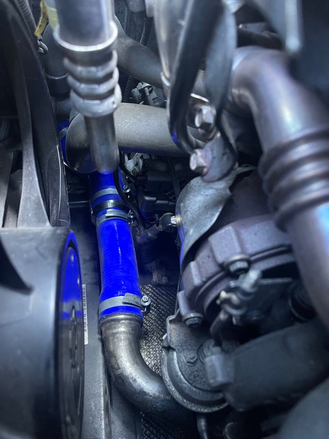 Manguito intercooler turbo opel astra j 1,7 cdti