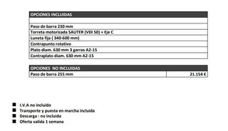TORNO CNC CYCLONE FB 51200 EJE C (NUEVO)