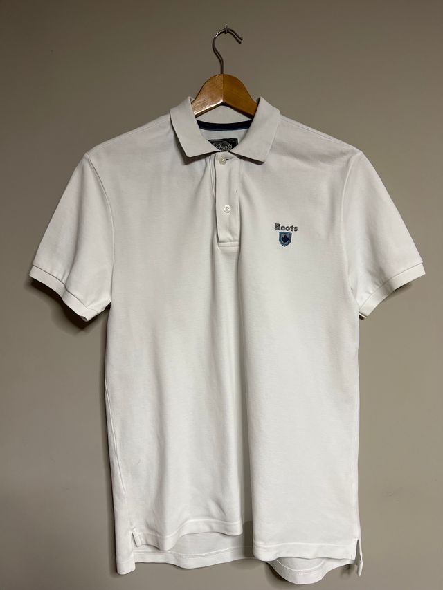 Polo Roots blanco talla M