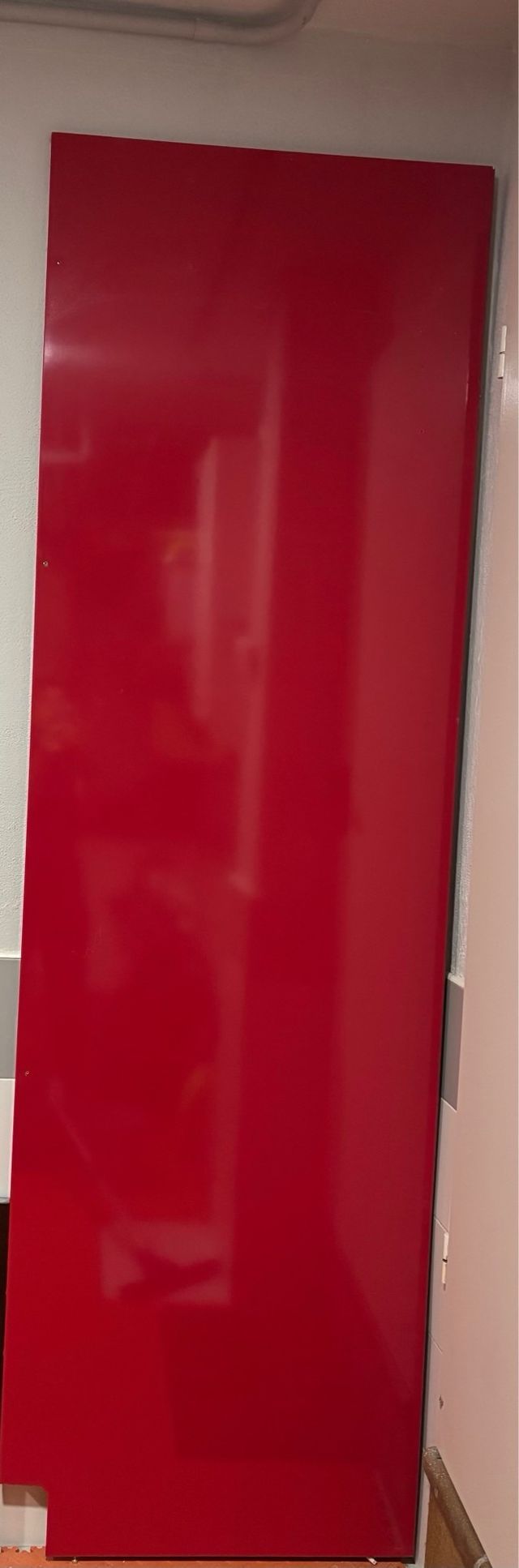 PUERTAS, CAJONES Y TABLEROS DE COCINA ROJAS