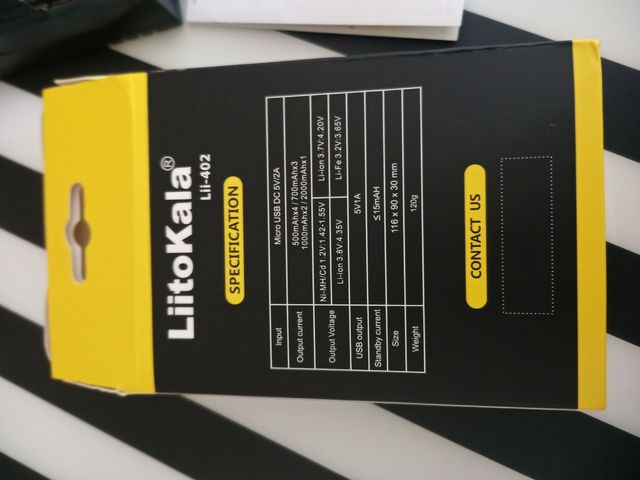 Cargador de pilas universal LiitoKala