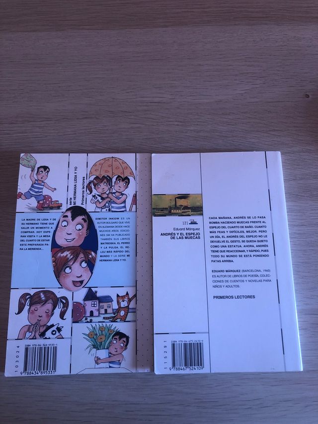 Vendo dos libros