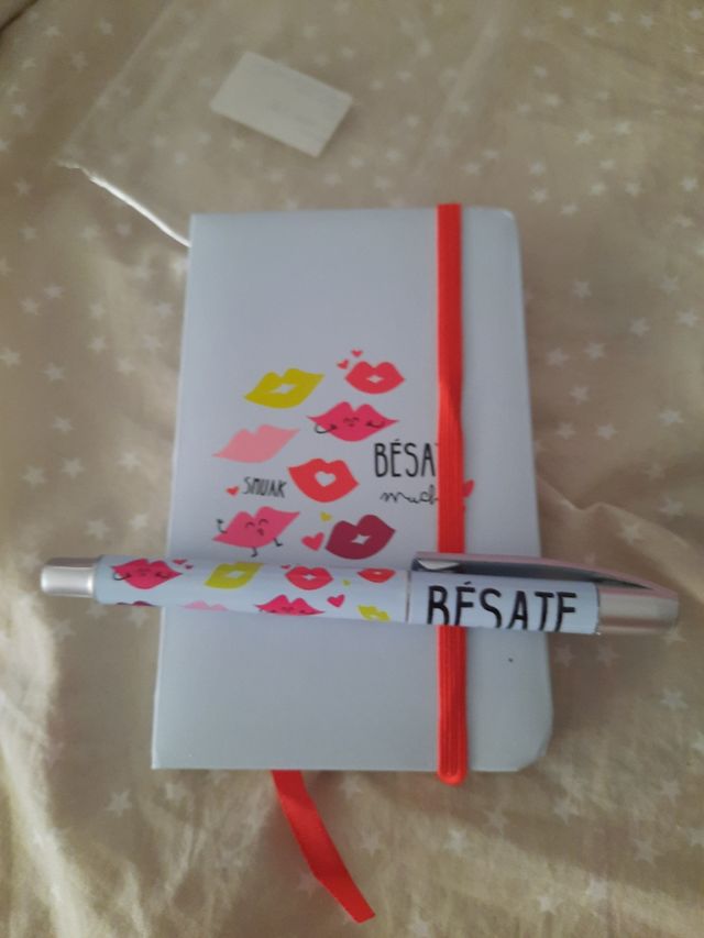 libreta + boli a juego Nuevo